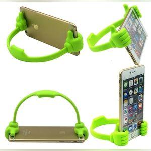Thumbs-up Cell Phone Stand Holder Green